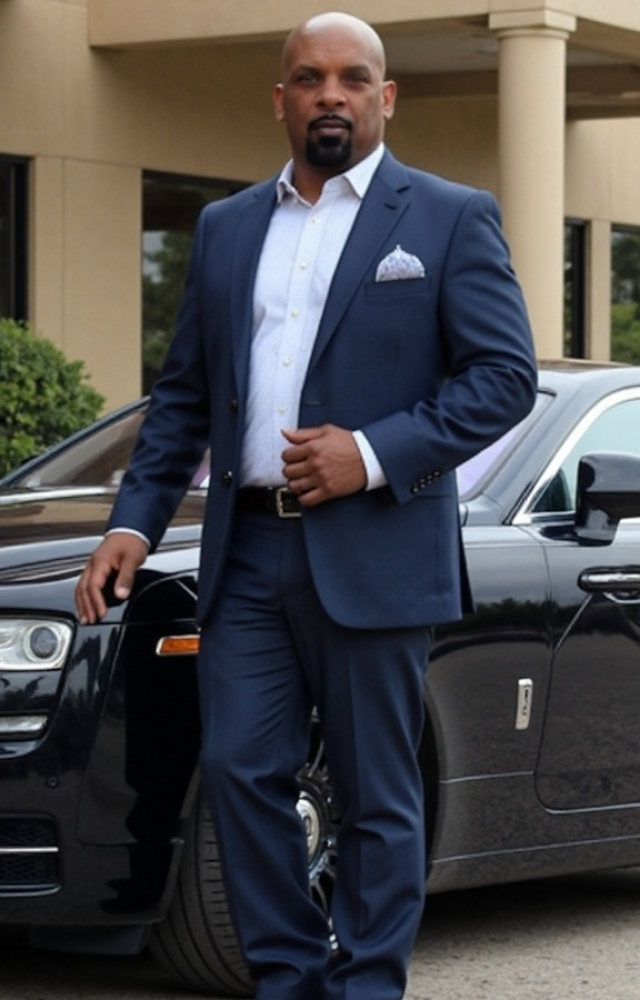 Men's Blue Suit