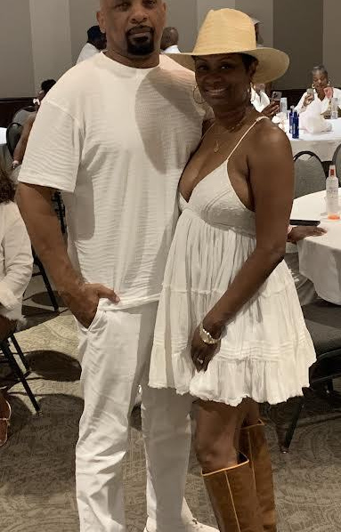 Men and Women White Linen